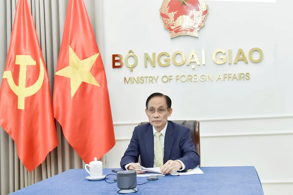 Bộ trưởng Ngoại giao Lê Hoài Trung điện đàm với Bộ trưởng Ngoại giao Mexico Bộ trưởng Ngoại giao Lê Hoài Trung điện đàm với Bộ trưởng Ngoại giao Mexico