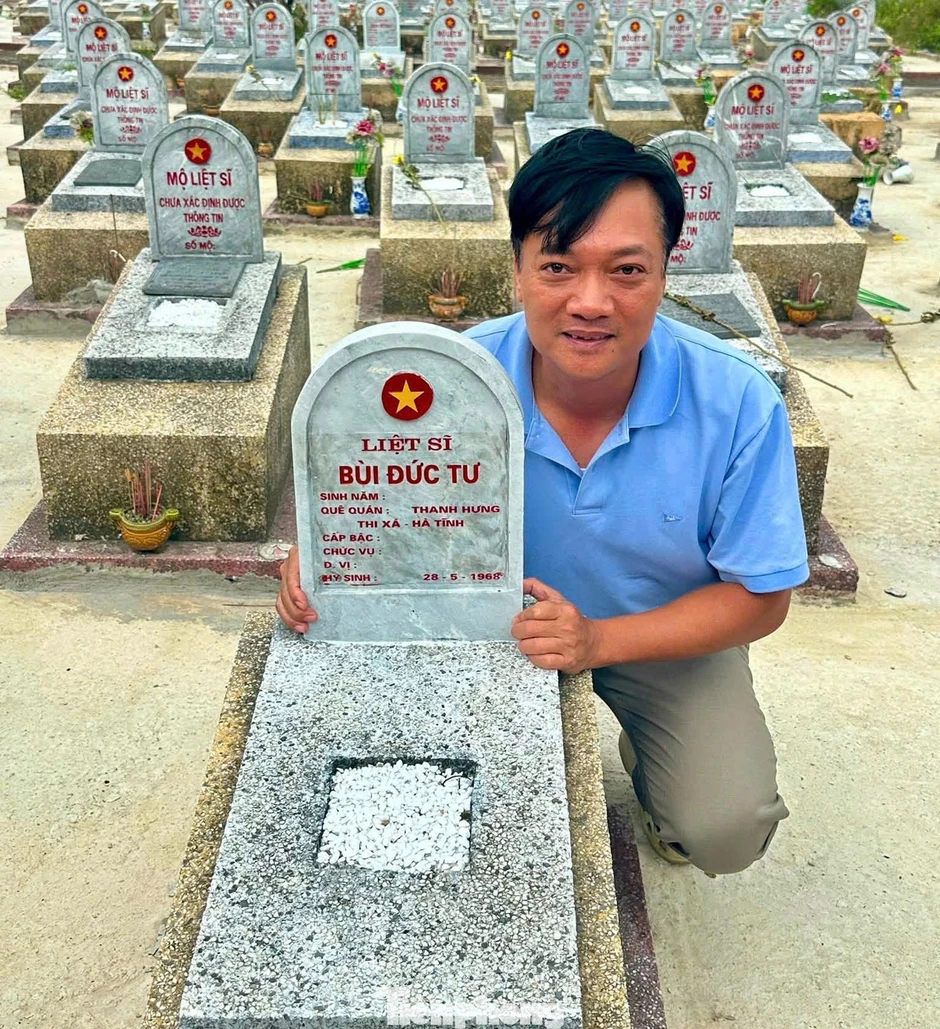 Bức ảnh bất ngờ giúp gia đình tìm thấy mộ liệt sĩ sau gần 60 năm Bức ảnh bất ngờ giúp gia đình tìm thấy mộ liệt sĩ sau gần 60 năm