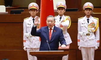 Các nước chúc mừng lãnh đạo chủ chốt của Việt Nam