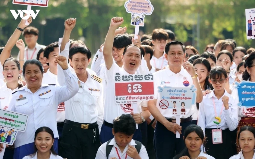 Campuchia khởi động giai đoạn 2 chiến dịch “Nói không với tin giả” Campuchia khởi động giai đoạn 2 chiến dịch “Nói không với tin giả”