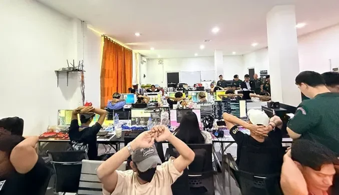 Campuchia triệt phá trung tâm lừa đảo công nghệ cao