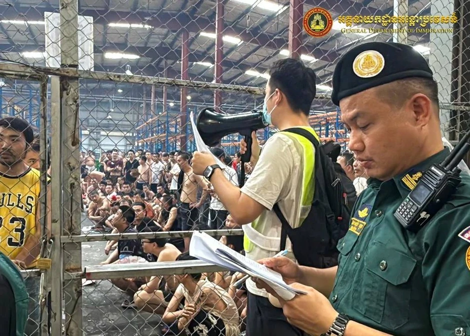 Campuchia trục xuất hơn 3.600 người nước ngoài vi phạm pháp luật Campuchia trục xuất hơn 3.600 người nước ngoài vi phạm pháp luật