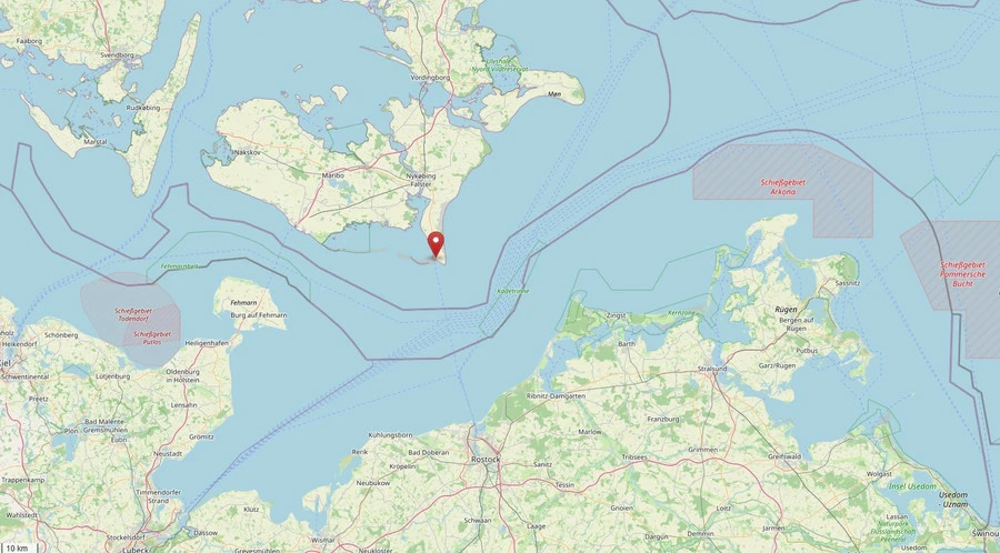 Căng thẳng khi tàu khu trục Nga bắn về phía trực thăng Đan Mạch trên biển Baltic