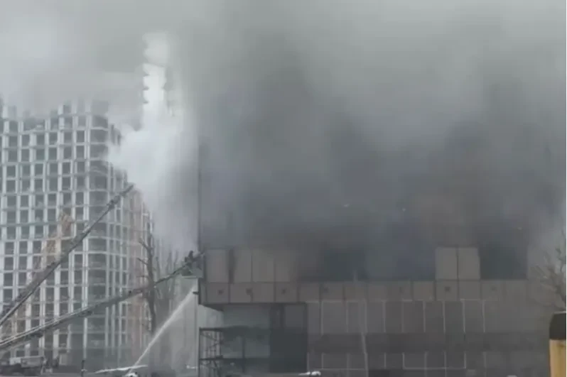 Cháy công trường xây dựng ở Moscow (Nga), ít nhất 8 người thiệt mạng Cháy công trường xây dựng ở Moscow (Nga), ít nhất 8 người thiệt mạng