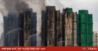 Cháy lớn tại khu nhà ở Hong Kong (Trung Quốc), gần 100 người đi sơ tán