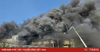 Cháy lớn tại nhà máy phụ tùng ô tô tại Hàn Quốc, ít nhất 50 người bị thương