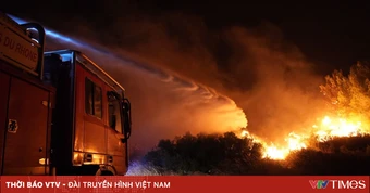 Cháy rừng dữ dội ở miền Nam nước Pháp, hàng nghìn người phải sơ tán