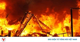 Cháy tòa nhà ở New Delhi (Ấn Độ) khiến nhiều người thương vong