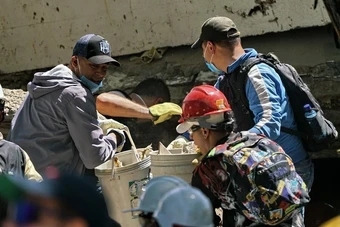 Chính phủ Colombia công bố quốc tang 3 ngày sau vụ động đất khiến hơn 200 người thiệt mạng
