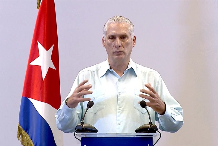 Chủ tịch Cuba nói về đàm phán với Mỹ, nêu loạt thông điệp trong bài phát biểu 90 phút Chủ tịch Cuba nói về đàm phán với Mỹ, nêu loạt thông điệp trong bài phát biểu 90 phút