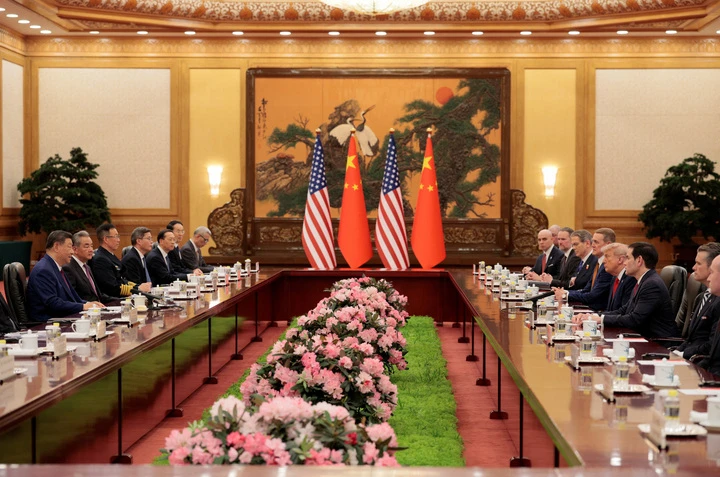 Chủ tịch Tập Cận Bình chủ trì lễ đón Tổng thống Donald Trump tại Bắc Kinh Chủ tịch Tập Cận Bình chủ trì lễ đón Tổng thống Donald Trump tại Bắc Kinh