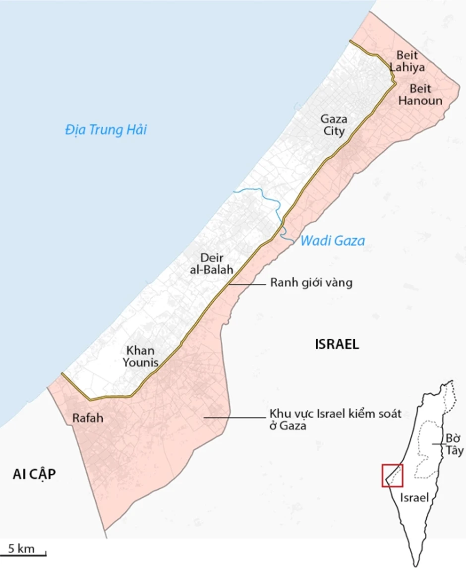 Công dân Việt Nam bị Israel bắt khi tham gia đoàn tàu tới Gaza