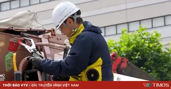 Công trường Nhật Bản "hạ nhiệt" mùa hè