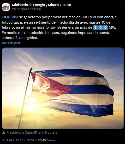 Cuba vừa lập một kỷ lục: Trung Quốc có đóng góp không nhỏ Cuba vừa lập một kỷ lục: Trung Quốc có đóng góp không nhỏ