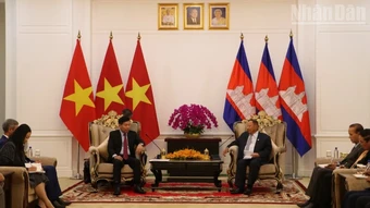 Củng cố quan hệ hữu nghị, hợp tác toàn diện Việt Nam-Campuchia