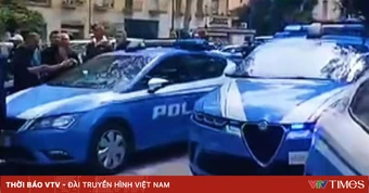 Cướp ngân hàng ở Italy, 25 con tin bị bắt giữ