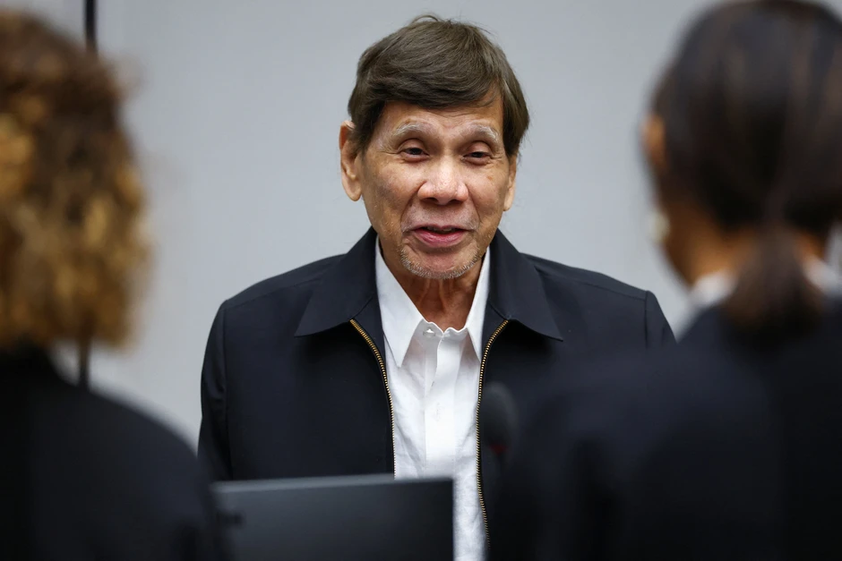 Cựu Tổng thống Philippines Duterte lần đầu xuất hiện trực tiếp tại Tòa ICC Cựu Tổng thống Philippines Duterte lần đầu xuất hiện trực tiếp tại Tòa ICC