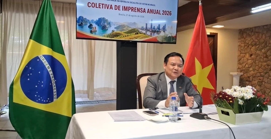 Đại sứ quán Việt Nam sẵn sàng làm cầu nối, cung cấp thông tin và tăng cường đối thoại với báo chí Brazil Đại sứ quán Việt Nam sẵn sàng làm cầu nối, cung cấp thông tin và tăng cường đối thoại với báo chí Brazil