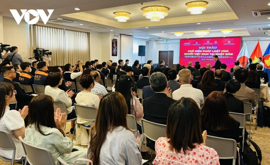 Đại sứ quán Việt Nam tại Nhật Bản phổ biến pháp luật nước sở tại cho người Việt