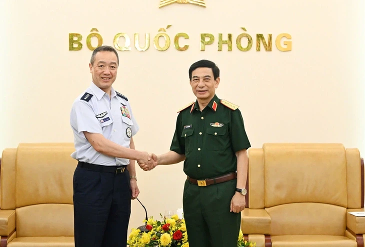 Đại tướng Phan Văn Giang: Hợp tác quốc phòng Việt Nam - Nhật Bản không ngừng được mở rộng Đại tướng Phan Văn Giang: Hợp tác quốc phòng Việt Nam - Nhật Bản không ngừng được mở rộng