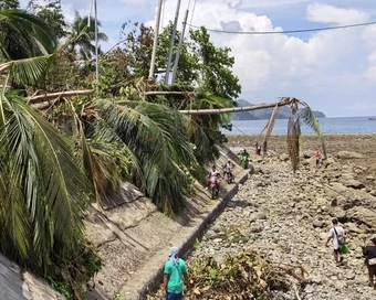 Đáy biển cao thêm 2m sau động đất cực mạnh ở Philippines