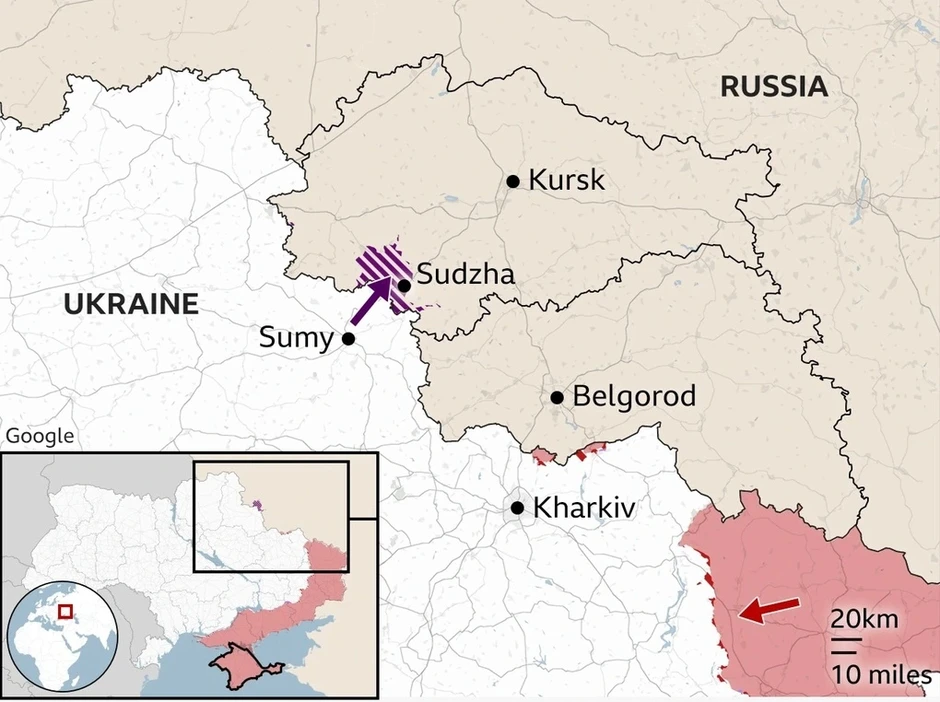 Điện Kremlin cảnh báo Ukraine trả giá khi vượt biên tấn công lãnh thổ Nga