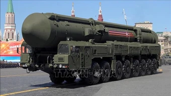 Điện Kremlin tuyên bố về vai trò của vũ khí hạt nhân với an ninh quốc gia Liên bang Nga