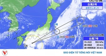 Đối mặt bão kép, Nhật Bản ban bố nhiều cảnh báo nguy hiểm