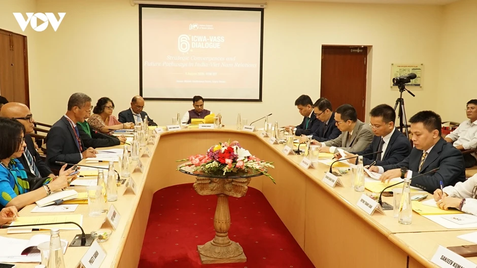 Đối thoại ICWA - VASS lần thứ 6 thúc đẩy quan hệ Việt Nam - Ấn Độ Đối thoại ICWA - VASS lần thứ 6 thúc đẩy quan hệ Việt Nam - Ấn Độ