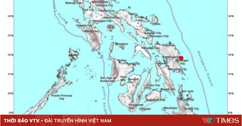Động đất mạnh 6 độ ở miền Trung Philippines