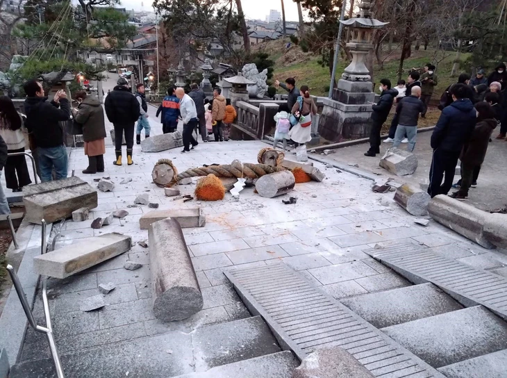 Động đất mạnh 7,5 độ ngoài khơi Nhật Bản, Tokyo rung chuyển, đã ghi nhận sóng thần Động đất mạnh 7,5 độ ngoài khơi Nhật Bản, Tokyo rung chuyển, đã ghi nhận sóng thần