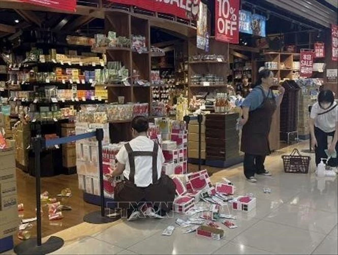 Động đất tại Nhật Bản: Ghi nhận một số thiệt hại ban đầu