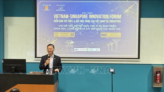 Động lực vươn tầm trong khoa học công nghệ và đổi mới sáng tạo Việt Nam tại Singapore Động lực vươn tầm trong khoa học công nghệ và đổi mới sáng tạo Việt Nam tại Singapore
