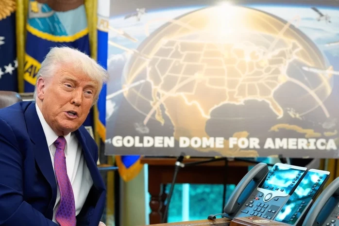 Dự án “Vòm Vàng” của ông Donald Trump có thể ngốn 1.200 tỉ USD Dự án “Vòm Vàng” của ông Donald Trump có thể ngốn 1.200 tỉ USD