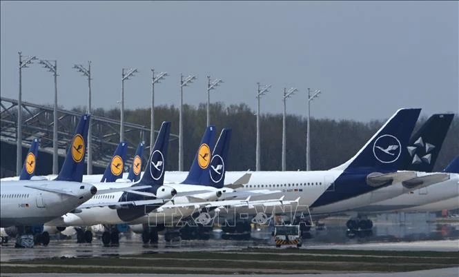 Đức: Máy bay của Lufthansa gặp sự cố tại sân bay Munich