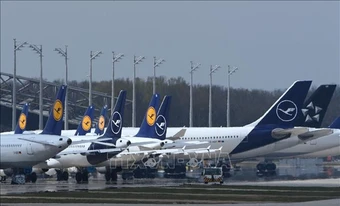 Đức: Máy bay của Lufthansa gặp sự cố tại sân bay Munich