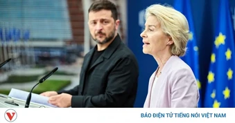 EC hoãn giải ngân các khoản hỗ trợ đầu tiên cho Ukraine đến nửa cuối năm 2026