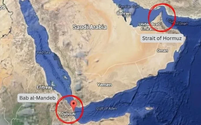 Eo biển Bab el-Mandeb trở thành tâm điểm trung chuyển mới Eo biển Bab el-Mandeb trở thành tâm điểm trung chuyển mới