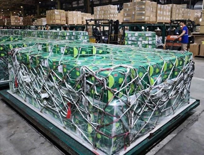 Gần 100 tấn rau quả Việt chinh phục thị trường UAE Gần 100 tấn rau quả Việt chinh phục thị trường UAE