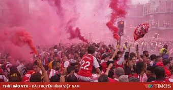 Gần 20 người bị bắt trong lễ diễu hành của Câu lạc bộ bóng đá Arsenal