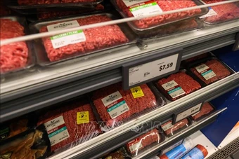 Giá thịt bò xay tại Mỹ cao kỷ lục