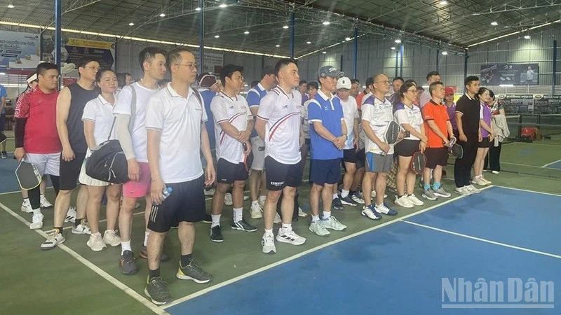 Giao lưu Pickleball chào mừng 136 năm Ngày sinh Chủ tịch Hồ Chí Minh tại Lào Giao lưu Pickleball chào mừng 136 năm Ngày sinh Chủ tịch Hồ Chí Minh tại Lào
