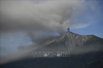 Guatemala phát cảnh báo nguy hiểm do núi lửa phun trào