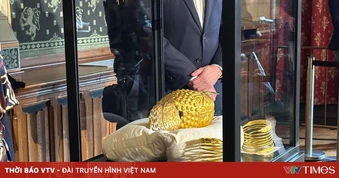 Hà Lan thu hồi mũ vàng cổ 2.500 năm tuổi bị đánh cắp