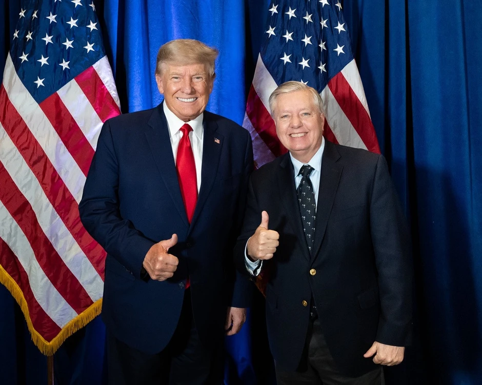 Hé lộ cuộc trò chuyện cuối cùng của Thượng nghị sĩ Mỹ Graham với ông Trump