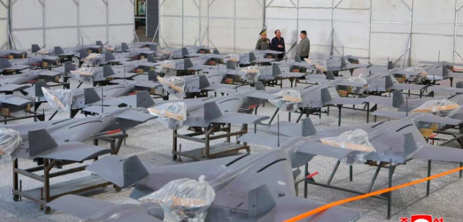Hình ảnh hiếm hoi hé lộ năng lực chế tạo UAV của Triều Tiên Hình ảnh hiếm hoi hé lộ năng lực chế tạo UAV của Triều Tiên