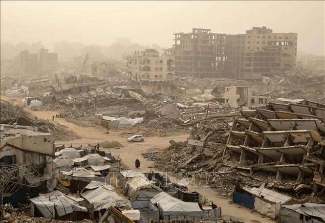Hình ảnh vệ tinh hé lộ Israel xây thêm nhiều căn cứ quân sự tại Gaza