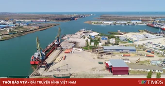 Hỏa hoạn tại cảng của Nga do trúng UAV tấn công