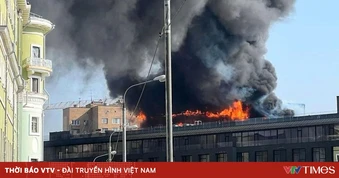 Hỏa hoạn tại trung tâm thủ đô Moscow khiến 3 người thiệt mạng
