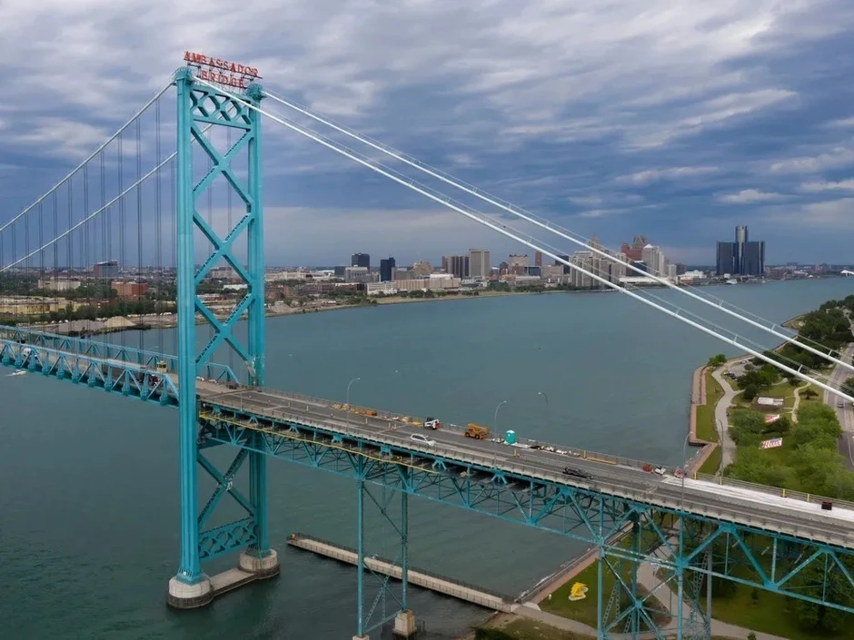 Hơn 10 năm sóng gió của dự án cầu biên giới Mỹ - Canada Hơn 10 năm sóng gió của dự án cầu biên giới Mỹ - Canada